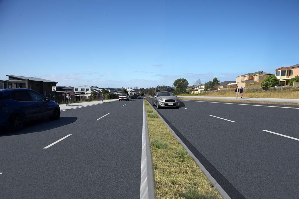 Fifteenth Avenue FAST Smart Transit corridor road render 160 lots 10 hectare development site Austral precinct Liverpool NSW