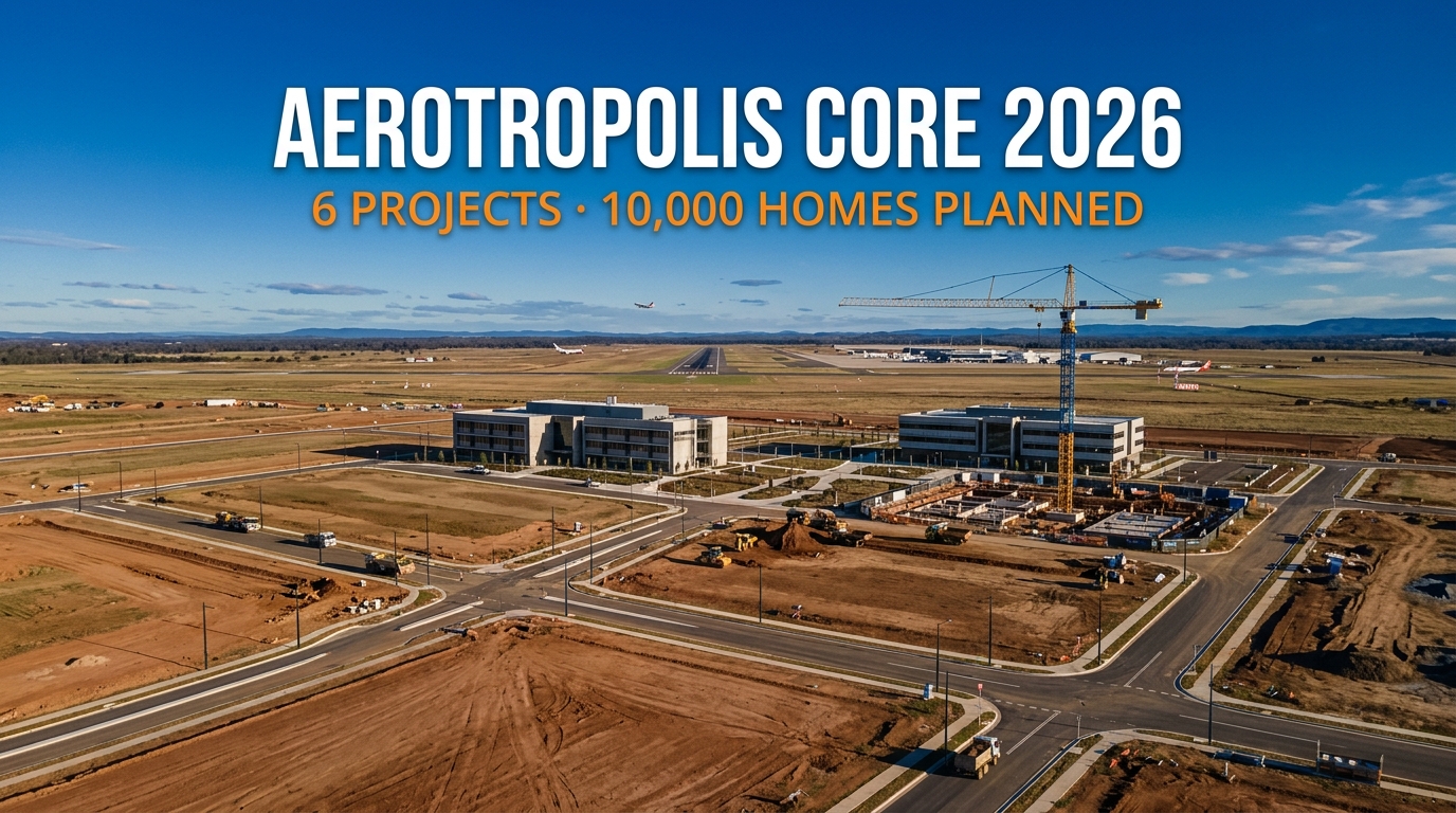 Aerotropolis Core Development 2026: Every Bradfield Project and Its Status