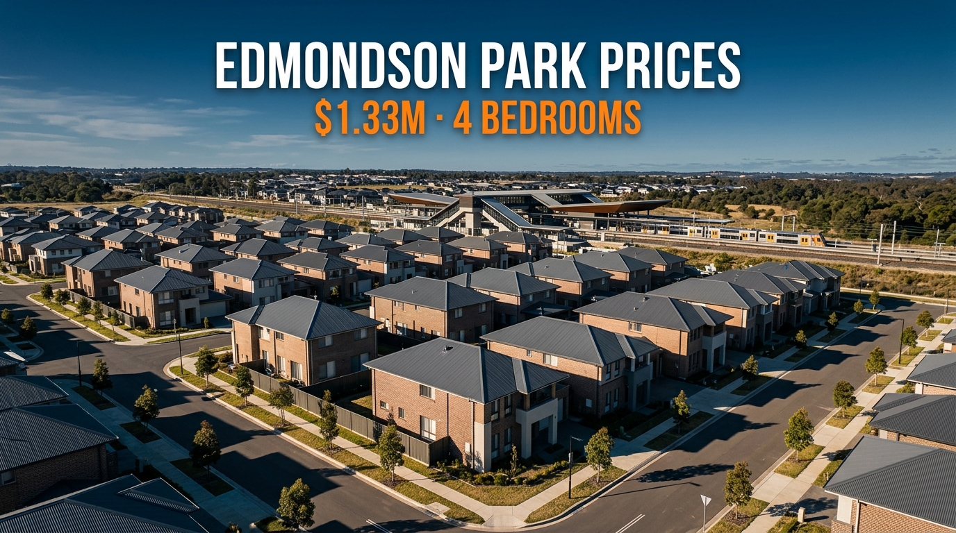 Edmondson Park Property Prices 2026: The Station Premium in Numbers