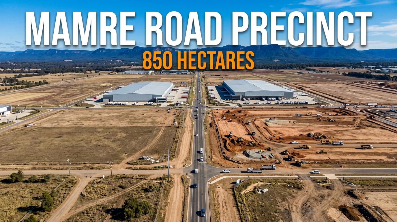 Mamre Road Precinct: 850 Hectares of Warehouses Beside the New Airport