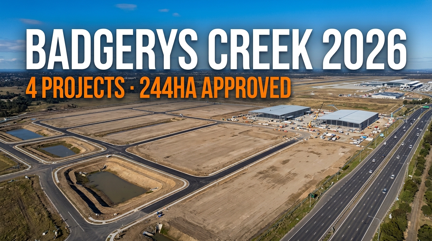 Badgerys Creek Precinct 2026: Every Project and Its Status