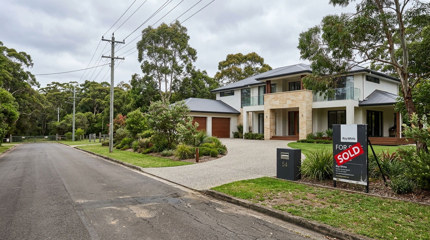 Terrey Hills sold property Sydney property price drop 2026 — premium suburb decline Northern Beaches NSW