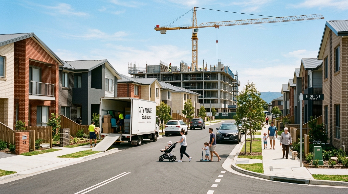 Penrith Western Sydney new development 2026 — outer suburb outperforming Sydney property price drop