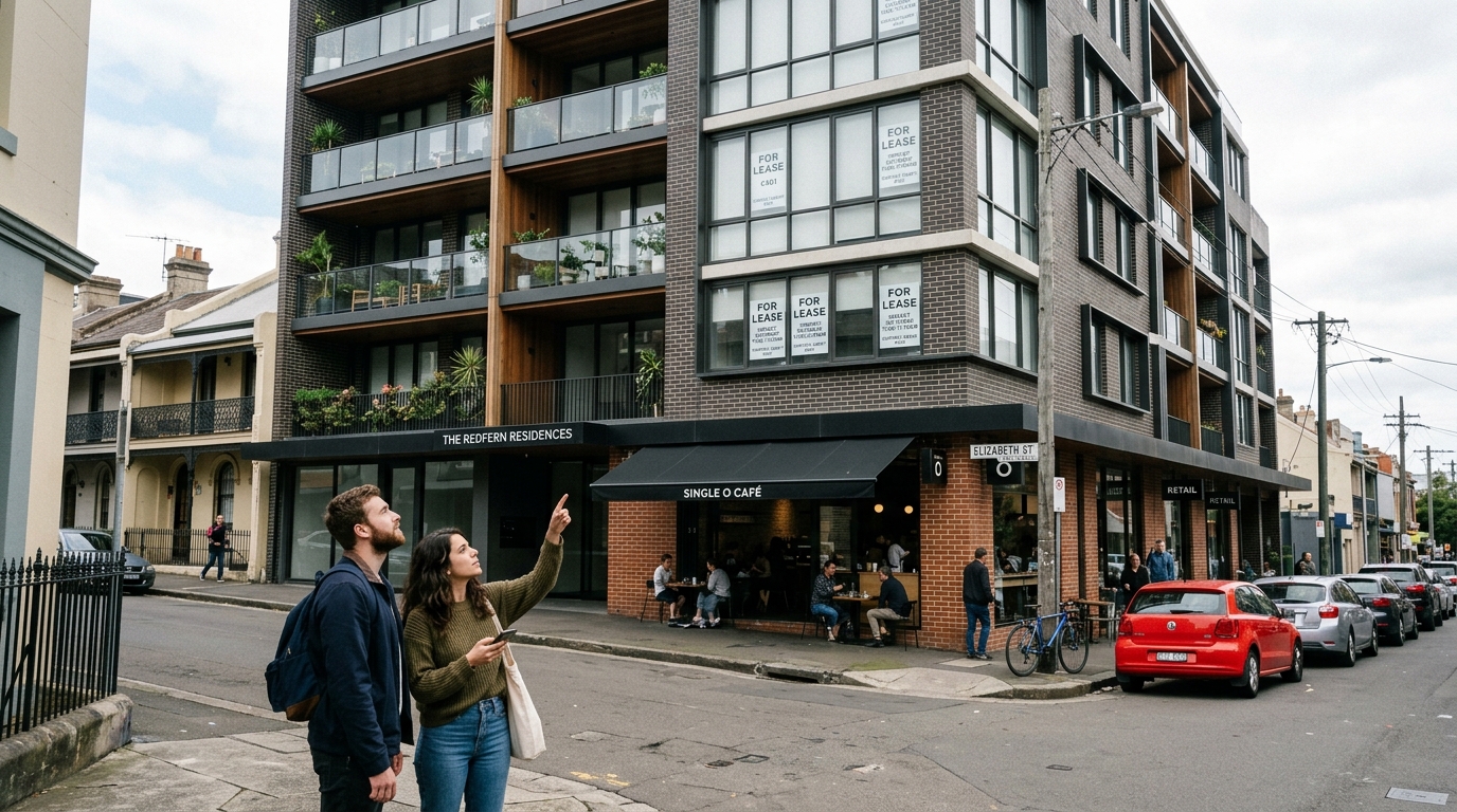 Inner Sydney apartment for lease 2026 — rental market tight despite Sydney property price drop