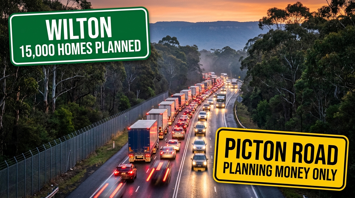 Wilton New Town: Precincts, Schools, Picton Road and What’s Funded